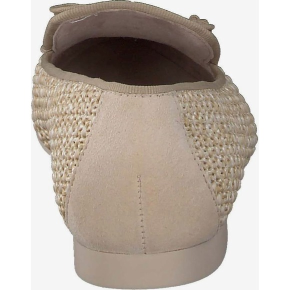 NWT Paul Green Robbie Raffia Loafers Natural Beige Slip On Flats Size 7 $379 - Picture 5 of 10